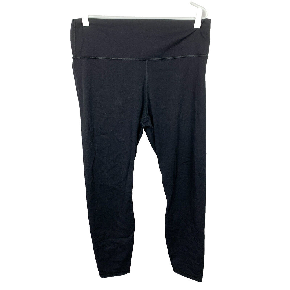 Everlane ReNew Leggings Black Solid XXL 26.5"